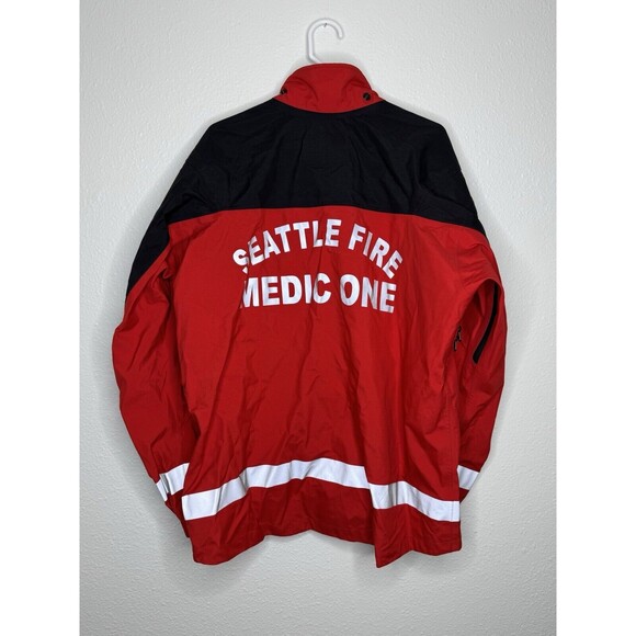 WaterShed Gore-Tex Stormforce Sierra Men’s Jacket Size M Seattle Fire MSRP $398+ - Picture 12 of 16